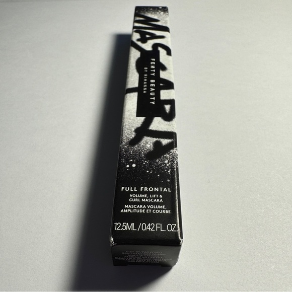 Fenty Beauty Full Frontal Curling Mascara Black .42oz Full Size Cuz I'm Black - Picture 3 of 7